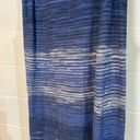 Vince NEW  Striped Cotton Space Dye Maxi Dress LARGE Blue Vacation Loungewear Photo 10