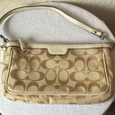 Coach : Beige/Cream Signature C handbag/wristlet Photo 14