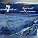 7 For All Mankind  Women's Blue Denim High Waist Ankle Gwenevere Jeans 29 Photo 2