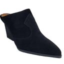 Donald Pliner  Womens 9.5 Vama Calf Suede Heeled Mule in Black NEW Photo 2