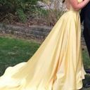 Sherri Hill Yellow Prom Gown Photo 1