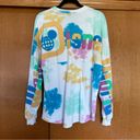 Disney Walt  World Tie Dye Long Sleeve Spirit Jersey Size Medium Flaws 2022 Photo 6