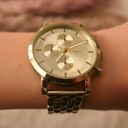 Gold Vintage Quartz‎ Link Watch Photo 6