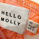 Hello Molly  MOVING ON OUT DRESS ORANGE mini size XS event wedding guest Photo 4