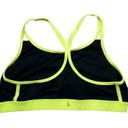 Torrid  Active Black Mesh Neon Yellow Green Sports Bra Plus Size 3X Unlined Photo 1