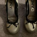 DKNY  gold pavlova metallic heels 8 Photo 2