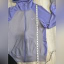 Nike  Women’s Therma Fit Full Zip Hoodie Purple Gray Size M Photo 4