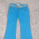 Jordache Y2K  Low Rise Stretch Boot Cut Jeans Turquoise Blue Size 3/4 Photo 2