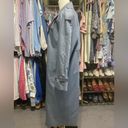 London Fog Women’s Trench Coat Blue/Gray. Size 6P Preloved New Condition. Photo 6