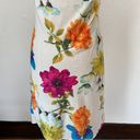 Ruby Vintage 90’s Y2K White Floral Sleeveless Midi Dress Photo 3