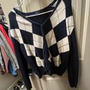 Brandy Melville Argyle Cardigan Photo 1