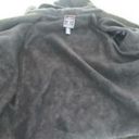 American Eagle  Womens Wool Pea Coat Size M Dark Olive Marled Fleece Lined Hooded Photo 7