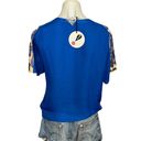 Tracy Reese  Sequin Top SIZE MEDIUM Blue Nude Target Colab Glam Maximalist NEW Photo 3