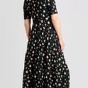 Isabel Maternity New with tags  Womens Black Floral Midi Dress Tiered Hem Photo 1