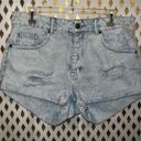 Amuse Society Amuse denim cut off shorts acid washed size 30 Photo 3