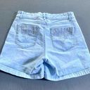 Gloria Vanderbilt Mid Rise Light Wash Denim Shorts 6 Photo 1