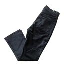 Citizens of Humanity NWT  Demy Cropped Flare in Slate Stretch Velvet Pants 25 Photo 6