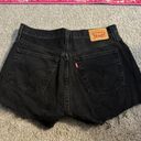 Levi’s Black 501 Shorts Photo 2