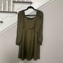 The Loft NWT Petite Square Neck Babydoll Dress Photo 2