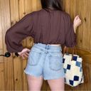 PacSun  High Rise Vintage Icon Light Wash Denim Shorts 29 Photo 1