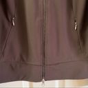 Lucy Tech  Brown Stretch Full Zip Active Jacket M Photo 5