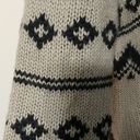 The Moon  and Madison cropped cowl Aztec sweater boho Photo 2