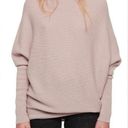 ALLSAINTS  Ridley Funnel Neck Cashmere and Wool Sweater-Shell Pink Size medium Photo 0