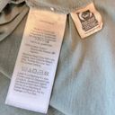 Madewell  Softfade Cotton V-Neck Crop Tee in Eucalyptus Women’s Size Large Photo 7