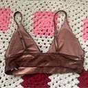 Aerie  Brown Metallic Bikini Swim Suit Two Piece Size Large Photo 5