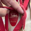 Christian Louboutin  Espadrille Wedges sz41 11US Photo 8