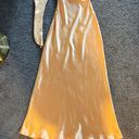 Selfie Leslie Orange Maxi Dress Photo 3