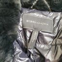 BCBGMAXAZRIA Black Adela Down & Feather Puffer Photo 6