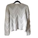 VERO MODA  Eyelash Patterned Crewneck Knit Sz Large Photo 1