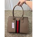 Marilyn Monroe collection NWT taupe large tote purse Photo 10