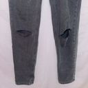 BDG  Urban Outfitters black gray wash denim high waisted straight leg mom jean Photo 3