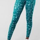 Buffbunny - Limitless Legging Turquoise Reflective Print Athletic Training Gym Photo 0