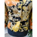 Jones Wear  Women's Floral Polyester Long Sleeve Single Breasted Blazer Size 6P Photo 3