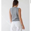 Rumor Boutique LF RUMORED TRENDING GREY KNIT VEST  Photo 2