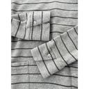 J.Jill  Gray Ribbed Long Sleeve Size Small Photo 5