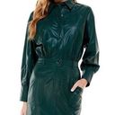 TCEC Leather Shirt Dress Photo 0