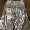 ZARA silver parachute pants Photo 4