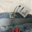 Princess Polly Gazelle Denim Skort- Light Wash Photo 2