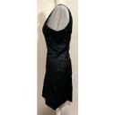 Aeropostale 2000s Y2K Black Satin Bodycon Dress Photo 2