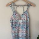 Lovers + Friends  Cutout Colorful Snakeskin Print Strappy Spaghetti Strap Tank S Photo 0