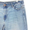 J.Jill  Boyfriend Jeans Women's Size 16 Straight Leg Ankle Light Wash Denim Photo 2