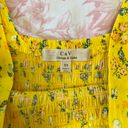 Chelsea & Violet Yellow Floral Tiered Dress Photo 4