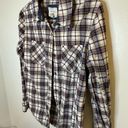 Forever 21  Button Down Plaid Long Sleeve Shirt Size Large Photo 1