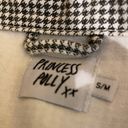 Princess Polly  Herringbone Denim Jacket Size S/M Photo 4