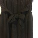 MM Couture Miss Me  black silver sparkle dress Medium Photo 5