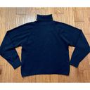 L.A.M.B. Studio vintage wool angora blend navy turtleneck m Photo 8